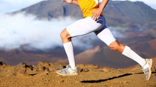 Skarpety uciskowe dla biegaczy